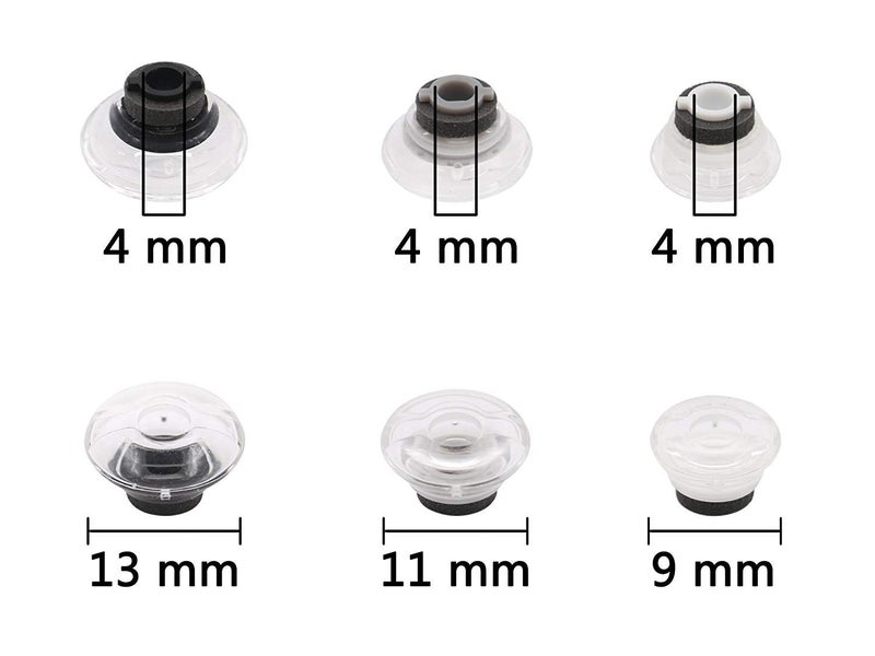 ALXCD Gel Eartips for Voyager Legend Headset, 3 Pcs Soft Gel Ear Tips & 3 Pcs Foam Covers, Fit for Headset Voyager Legend (S) - Image 4